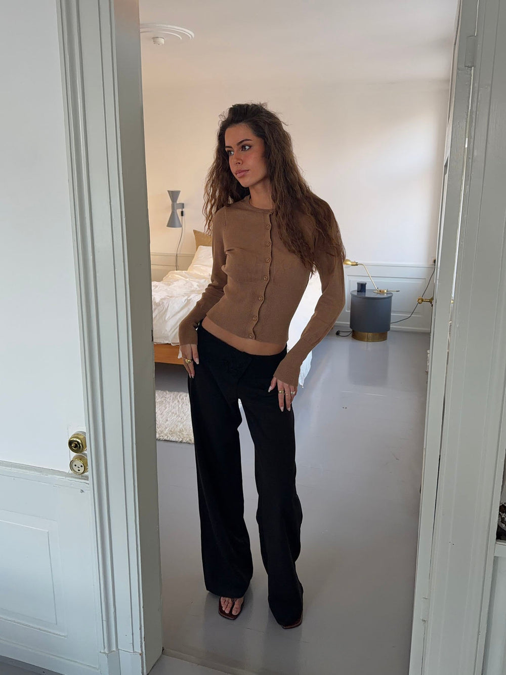 Charlotte cardigan - Brown