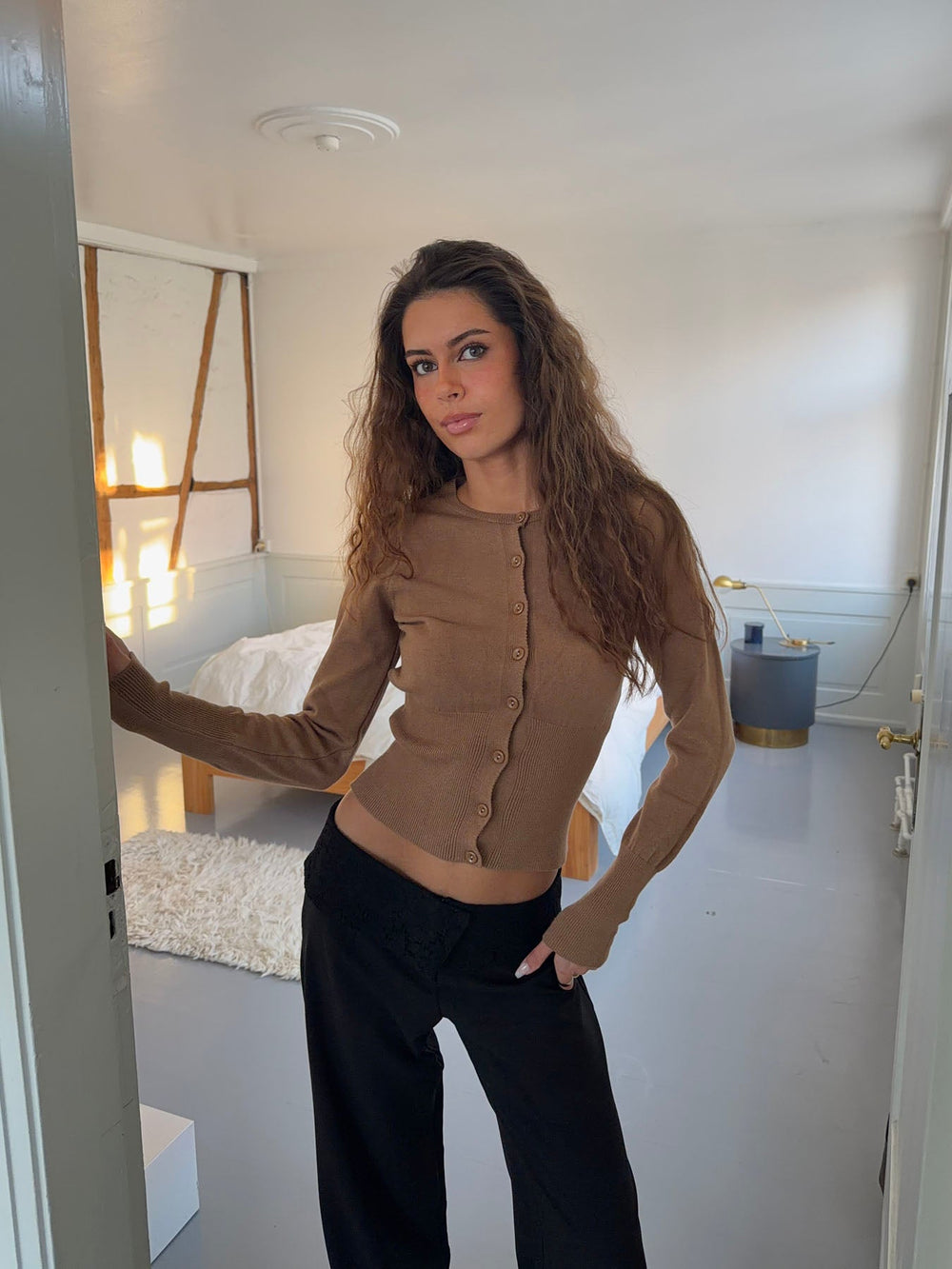 Charlotte cardigan - Brown