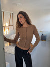 Charlotte cardigan - Brown