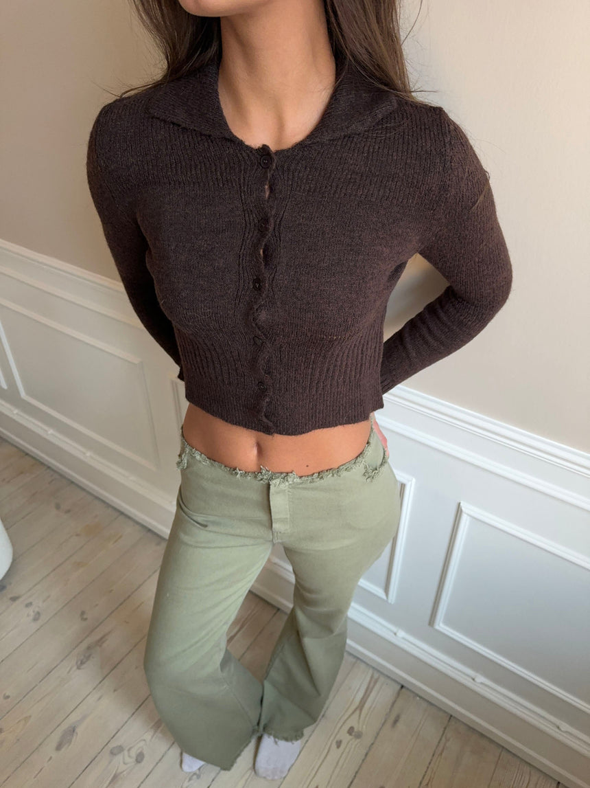 Lyda cardigan - Brown