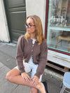 Grace knit cardigan - Brown