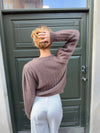 Grace knit cardigan - Brown