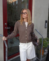 Grace knit cardigan - Brown