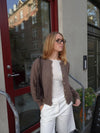 Grace knit cardigan - Brown