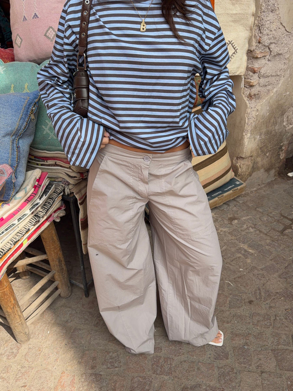 Takina cargo pants - Beige