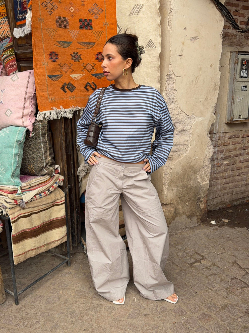 Takina cargo pants - Beige