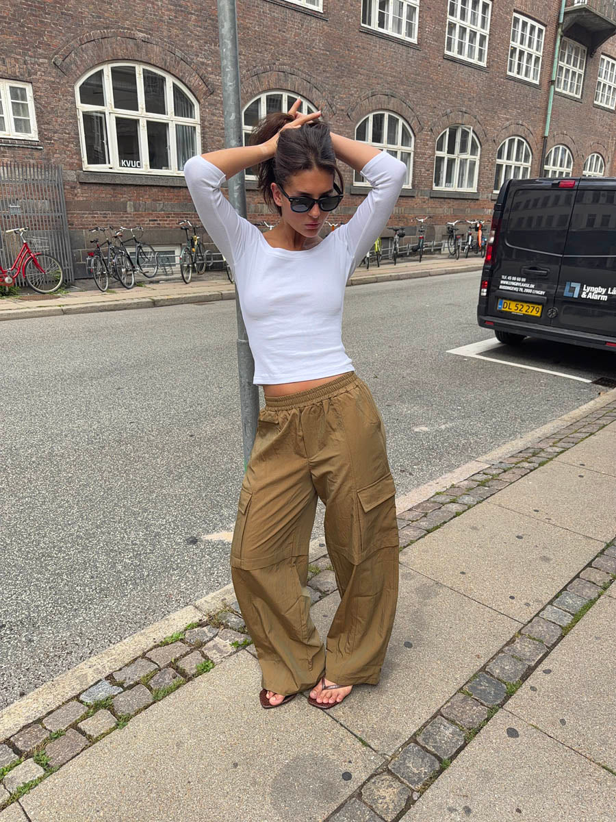 Yassy cargo pants - Light brown