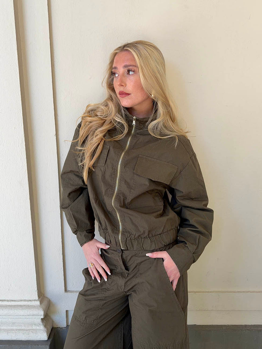 Takinnia cargo jacket - Khaki