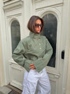 Sophy cargo jacket - Dark green