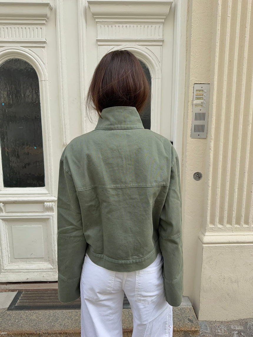 Sophy cargo jacket - Dark green