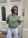 Sophy cargo jacket - Dark green