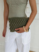 Crochet clutch - Green