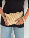Chrochet clutch - Cream