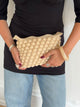 Chrochet clutch - Cream