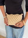 Chrochet clutch - Cream