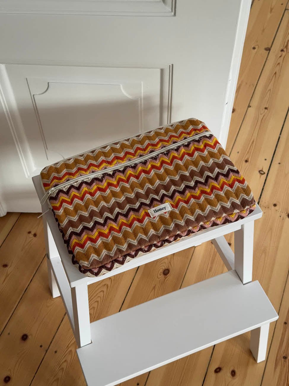 Honey computer sleeve with pattern - Multicoloured