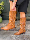 Cille Cowboy Boots - Brown