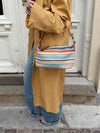 Limara woven crossover bag - Multifarvet