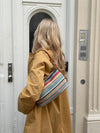 Limara woven crossover bag - Multifarvet