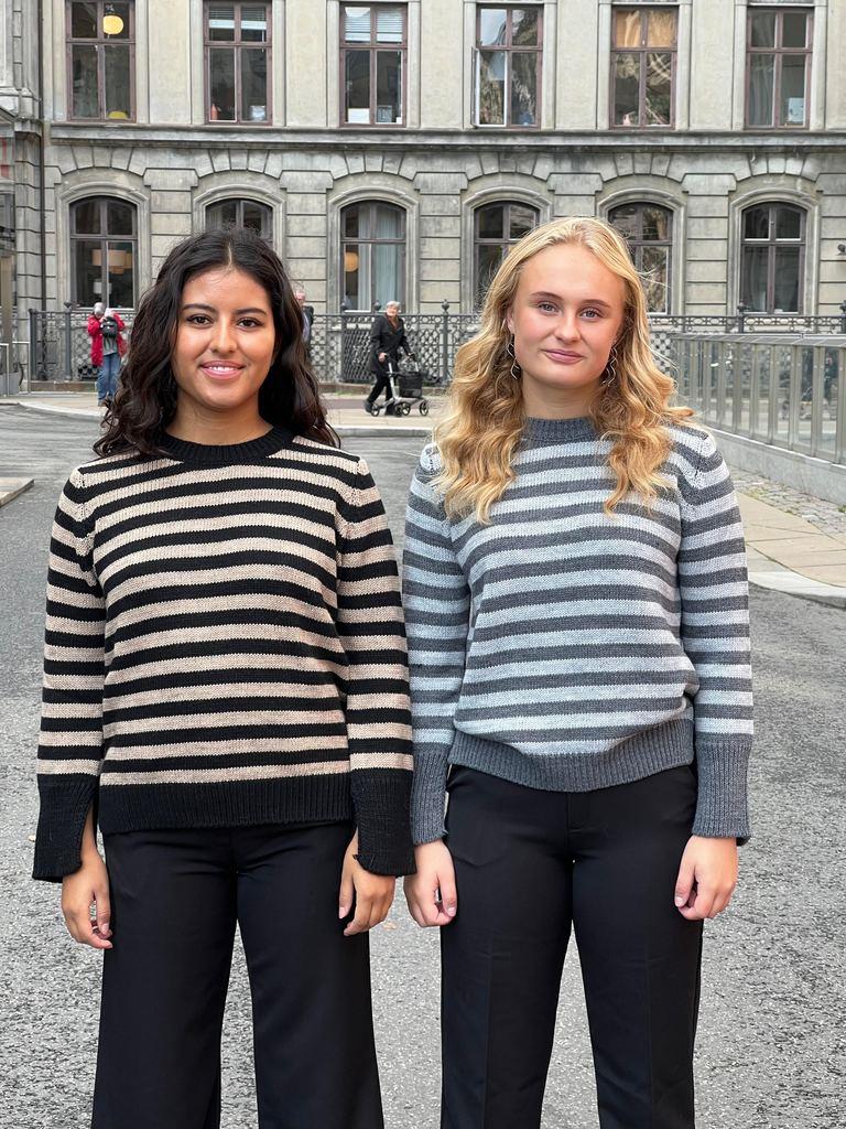 Paulina knit - beige/black