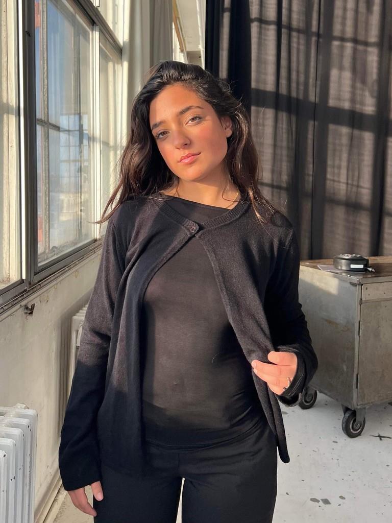 Xenia cardigan - black