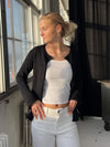 Xenia cardigan - black