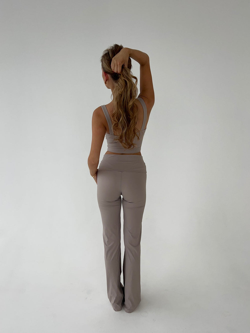 Essential flared pants - Ash