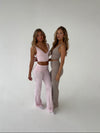 Essential flared pants - Ash