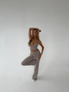 Essential flared pants - Ash