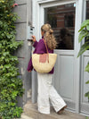 Wovana woven bag - Beige/Brown