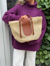 Wovana woven bag - Beige/Brown