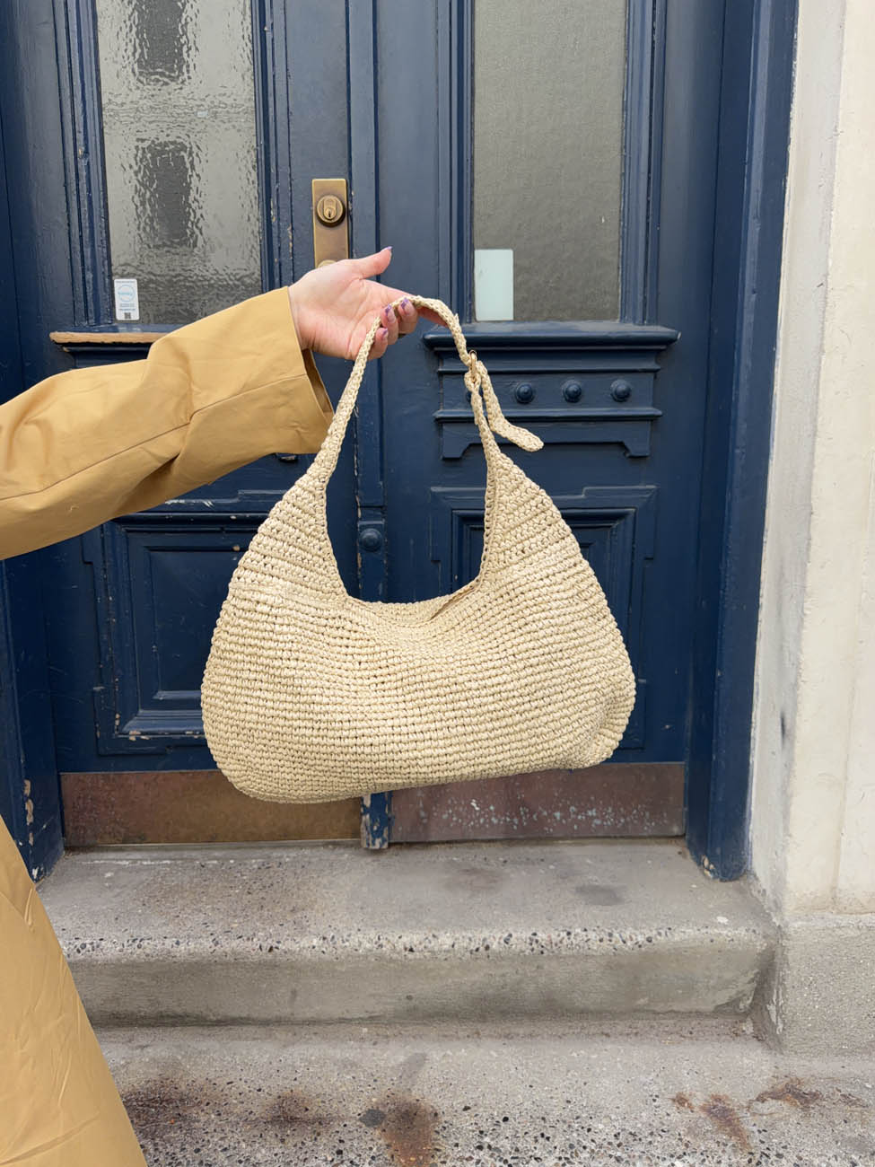 Tamela woven bag - Beige