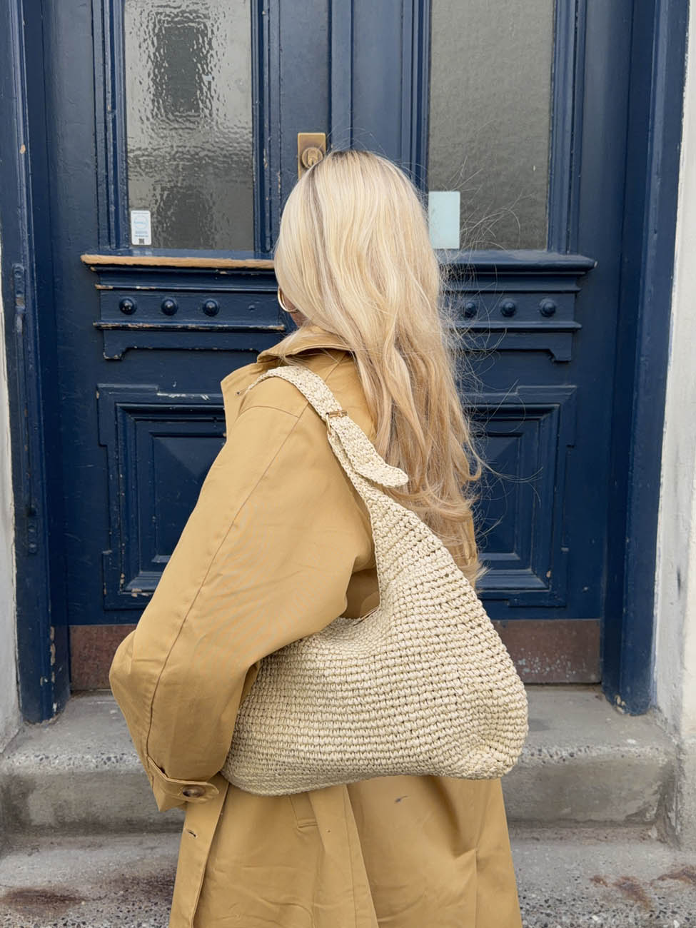 Tamela woven bag - Beige