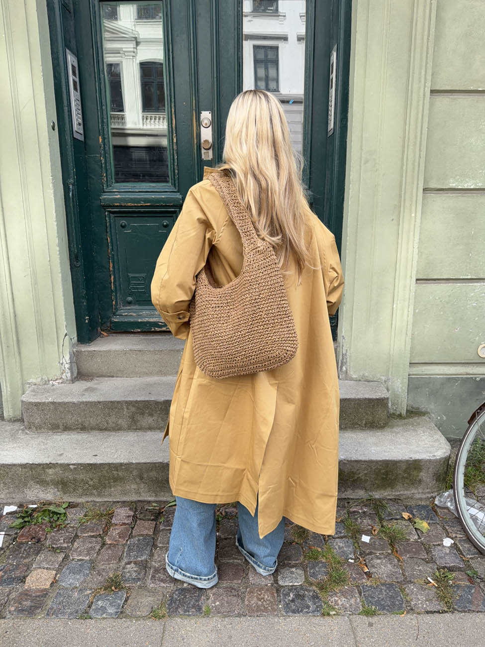 Tamela woven bag - Light brown