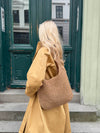 Tamela woven bag - Light brown