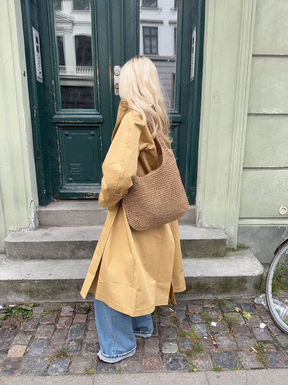 Tamela woven bag - Light brown
