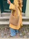 Tamela woven bag - Light brown