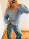 Scandivv fluffy knit - Baby blue