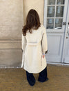 Vespera coat with collar - Light beige/brown