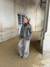 Marigold checkered coat - Grey/Green