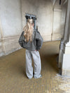 Marigold checkered coat - Grey/Green