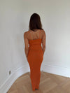 Malie glitter tank top – Orange