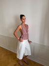 Julle glitter halter top - Pink
