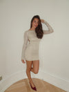 Kayla glitter dress - Silver
