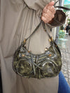 Shanghai handbag - Green/gold