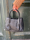 Cebo handbag in woven - Black