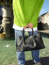 Milu woven handbag - Black