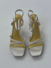 Tillia heels - White/yellow