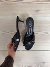 Rosita heels with polka dots - Black/white