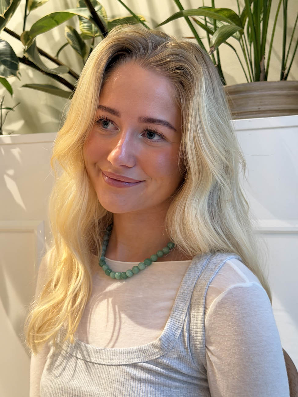 Monique necklace - Green